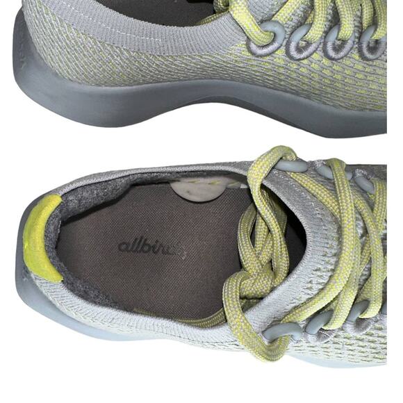 Allbirds Women's Tree Dasher 1 Gray Green Flexible Wool Sneakers Shoes Size 8 - Picture 6 of 10